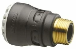 Raccord Plastique Mâle 33/42 Enclipsable Pour Tube PE ø32 - PLASSON