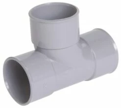 Té Pied De Biche PVC 87°30 Triple Femelle ø40 - NICOLL