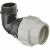 Coude 90° à Compression Mâle 40/49 Pour Tube PE ø50 - PLASSON