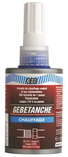 Résine Anaérobie Gebetanche Chauffage - GEB