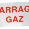 Étiquette De Signalisation Rigide Barrage Gaz 200x100 -ROBINETTERIE HAMMEL Soldes 1153