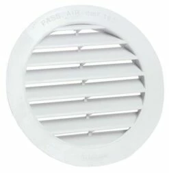 Grille De Ventilation Ronde PVC ø125
