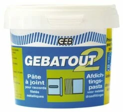 Pâte à Joints Gebatout Pour Raccords Filetés - GEB
