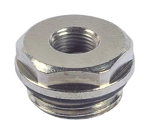 Réduction Laiton Nickelé Avec Joint Torique F8/13- M15/21 3 Réduction Laiton Nickelé Avec Joint Torique F8/13- M15/21