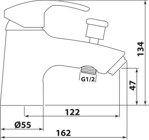 Mitigeur De Bain-douche Monotrou Access'O - ROLF 4 Mitigeur De Bain-douche Monotrou Access'O - ROLF – Image 2