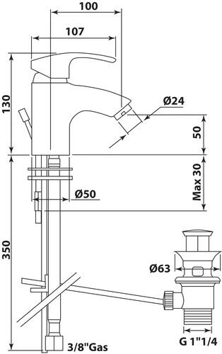 Mitigeur De Lavabo Access'O - ROLF 6 Mitigeur De Lavabo Access'O - ROLF – Image 4