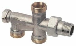 Distributeur Monotube à Raccordement Au Sol 3/4EK-M15/21 - SOMATHERM