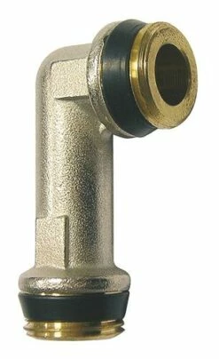 Coude Reversible Laiton Nickele - SOMATHERM