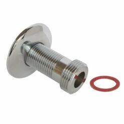 Raccord Droit Laiton Chromé Double Mâle 15/21- 20/27 -ROBINETTERIE HAMMEL Soldes 1388 03 3