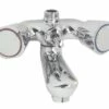 Mélangeur De Baindouche Chromé Entraxe 60mm 1 Mélangeur De Baindouche Chromé Entraxe 60mm -ROBINETTERIE HAMMEL Soldes 1406 60