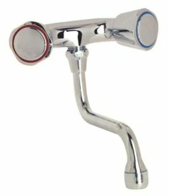 Mélangeur D'évier Mural Chromé Entraxe 70mm