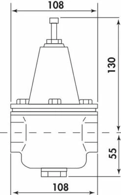 Réducteur De Pression à Membrane Desbordes GAMME 10 Double Femelle 20/27 - SOCLA -ROBINETTERIE HAMMEL Soldes 142 20 2