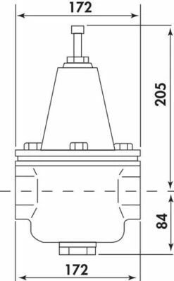 Réducteur De Pression à Membrane Desbordes GAMME 10 Double Femelle 40/49 - SOCLA -ROBINETTERIE HAMMEL Soldes 142 40 2
