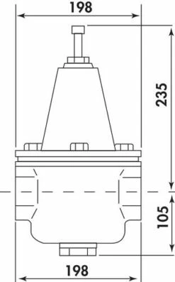 Réducteur De Pression à Membrane Desbordes GAMME 10 Double Femelle 50/60 - SOCLA -ROBINETTERIE HAMMEL Soldes 142 50 2