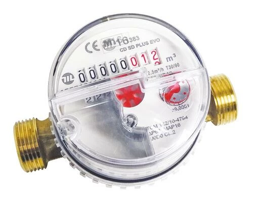 Compteur D'eau Chaude à Jet Unique à Impulsion 26/34 - PRONORM 3 Compteur D'eau Chaude à Jet Unique à Impulsion 26/34 - PRONORM
