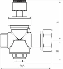 Réducteur De Pression à Piston Mâle écrou Tournant 20/27 - PRONORM 5 Réducteur De Pression à Piston Mâle écrou Tournant 20/27 - PRONORM -ROBINETTERIE HAMMEL Soldes 15191 20 20 2