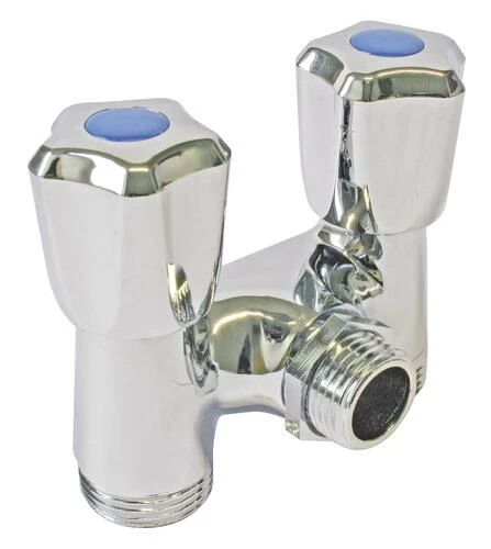 Robinet Machine à Laver Double Parallèle - PRONORM 3 Robinet Machine à Laver Double Parallèle - PRONORM