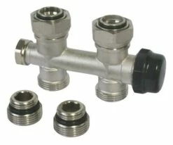 Distributeur Thermostatisable Bitube Raccord Au Sol 3/4EK-15/21 - SOMATHERM