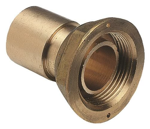 Raccord Laiton 2 Pièces Droit à Joint Plat écrou 6/20 D22 3 Raccord Laiton 2 Pièces Droit à Joint Plat écrou 6/20 D22