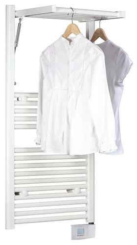 Radiateur Sèche-serviettes électrique DINAMIC 500W Tubes Droits - DELTACALOR 3 Radiateur Sèche-serviettes électrique DINAMIC 500W Tubes Droits - DELTACALOR