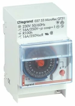 Inter Horaire Programmable Analogique Manuel 3 Modules - LEGRAND