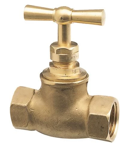 Robinet D'arrêt à Visser Double Femelle 12/17 3 Robinet D'arrêt à Visser Double Femelle 12/17