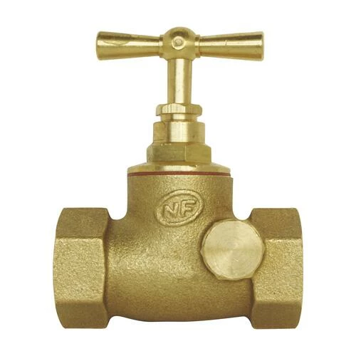 Robinet D'arrêt à Visser Double Femelle à Purge 20/27 4 Robinet D'arrêt à Visser Double Femelle à Purge 20/27 – Image 2