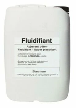 Fluidifiant Béton Pour Dalle Plancher Chauffant - SOMATHERM