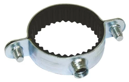 Collier Simple Isophonique Acier Nickelé ø40 3 Collier Simple Isophonique Acier Nickelé ø40