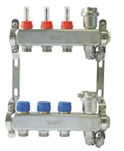 Collecteur PCBT 3 Départs En Inox - SOMATHERM