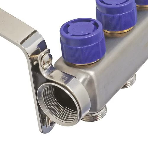 Collecteur PCBT 7 Départs En Inox - SOMATHERM 5 Collecteur PCBT 7 Départs En Inox - SOMATHERM – Image 3