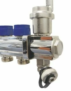 Collecteur PCBT 8 Départs En Laiton Chromé - SOMATHERM -ROBINETTERIE HAMMEL Soldes 2235 08 26 3