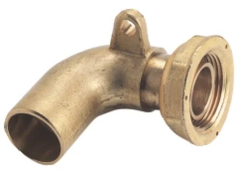 Raccord Laiton 2 Pièces Coude 90° Avec Oreille De Fixation à Joint Plat D28 3 Raccord Laiton 2 Pièces Coude 90° Avec Oreille De Fixation à Joint Plat D28