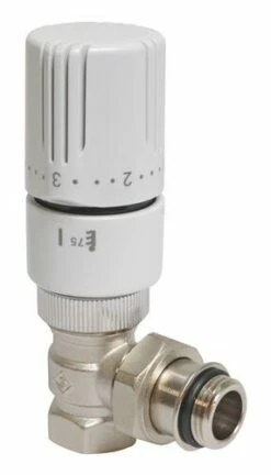 Robinet Thermostatique équerre 15/21 à élément Sensible Liquide - SOMATHERM
