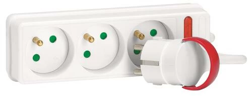 Bloc Multiprise Mobile Avec Cordon 3 Prises 3 Bloc Multiprise Mobile Avec Cordon 3 Prises