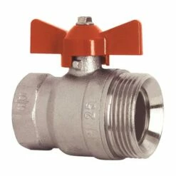 Vanne à Sphére PCBT M33/42 F26/34 - Manette Rouge