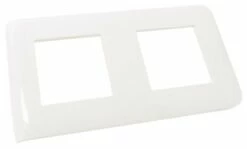 Plaque Blanche Mosaic 2 Postes 4 Modules - LEGRAND