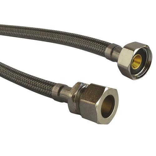 Flexible Sanitaire 1 écrou Tournant Femelle 15/21 - 1 Raccord Bicône 12 Pour Cuivre - Longueur300mm 5 Flexible Sanitaire 1 écrou Tournant Femelle 15/21 - 1 Raccord Bicône 12 Pour Cuivre - Longueur300mm – Image 3