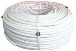 Tube PER BAO Nu Blanc Avec Liseret Rouge ø12 240m - FIXOCONNECT