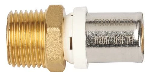 Raccord Mâle Fixe à Sertir Multicouche ø16-20/27 - FIXOMULTIX 3 Raccord Mâle Fixe à Sertir Multicouche ø16-20/27 - FIXOMULTIX