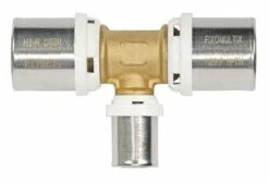 Té Réduit Au Centre à Sertir Multicouche ø40-20-40 - FIXOMULTIX