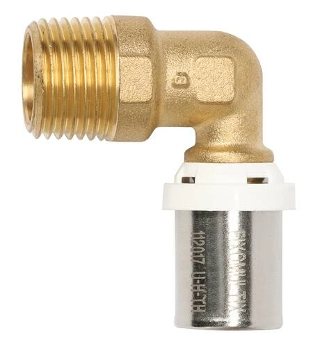 Coude Mâle à Sertir Multicouche ø16-15/21 - FIXOMULTIX 3 Coude Mâle à Sertir Multicouche ø16-15/21 - FIXOMULTIX