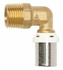 Coude Mâle à Sertir Multicouche ø20-20/27 - FIXOMULTIX