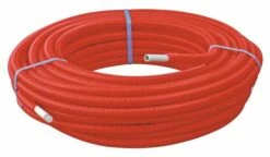 Tube Multicouche Gainé Rouge ø20 En Couronne 100m - FIXOMULTIX