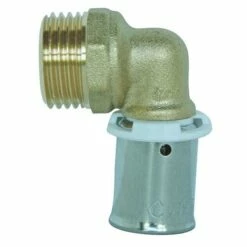 Coude Mâle à Sertir PER ø20-15/21 - FIXOCONNECT -ROBINETTERIE HAMMEL Soldes 3304 20 15 2