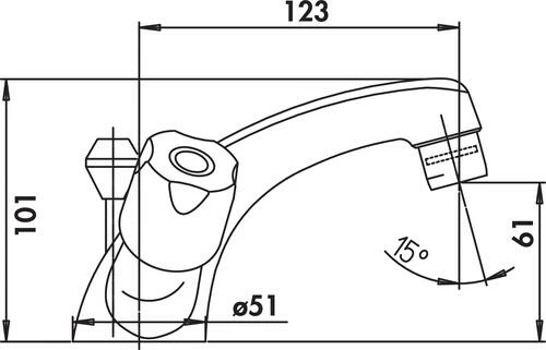 Mélangeur De Lavabo Senso Ceram Chromé 4 Mélangeur De Lavabo Senso Ceram Chromé – Image 2