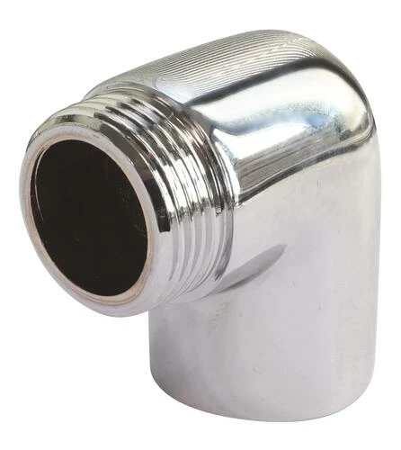 Raccord équerre Laiton Chromé Mâle 20/27 Femelle 20/27 4 Raccord équerre Laiton Chromé Mâle 20/27 Femelle 20/27 – Image 2