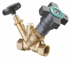 Vanne D'équilibrage En Bronze 26/34 Aquastrom C Avec Thermometre - OVENTROP