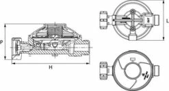 Détendeur Fixe Pour Gaz Propane écrou Bouteille -ROBINETTERIE HAMMEL Soldes 44400 2