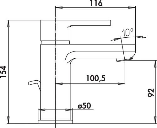 Mitigeur De Lavabo Absolu Advance - ROLF 6 Mitigeur De Lavabo Absolu Advance - ROLF – Image 4
